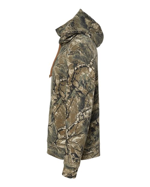 Gaiter Fleece Hooded Sweatshirt | USA Decoration