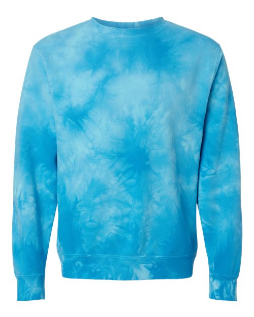 Midweight Tie-Dyed Crewneck Sweatshirt | USA Decoration