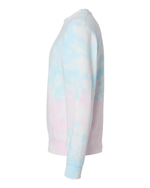 Midweight Tie-Dyed Crewneck Sweatshirt | USA Decoration