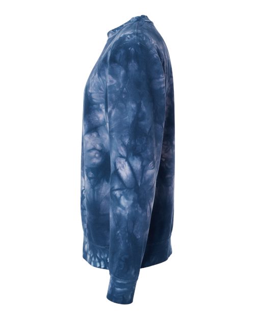 Midweight Tie-Dyed Crewneck Sweatshirt | USA Decoration