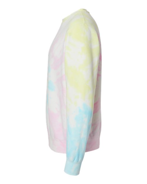 Midweight Tie-Dyed Crewneck Sweatshirt | USA Decoration