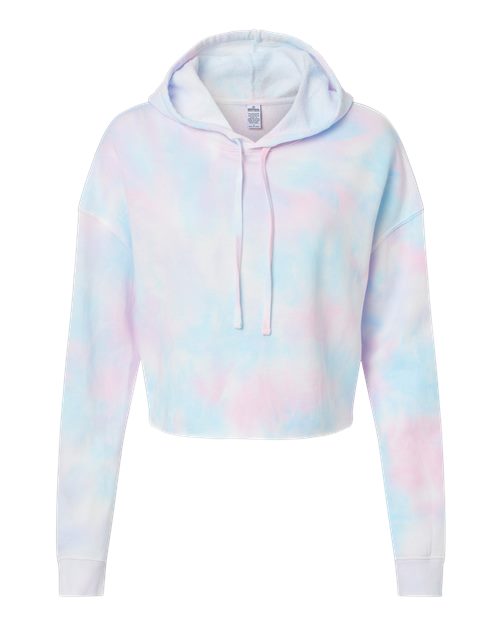 Women’s Lightweight Crop Hooded Sweatshirt | USA Decoration