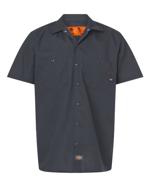 Industrial Short Sleeve Work Shirt | USA Decoration