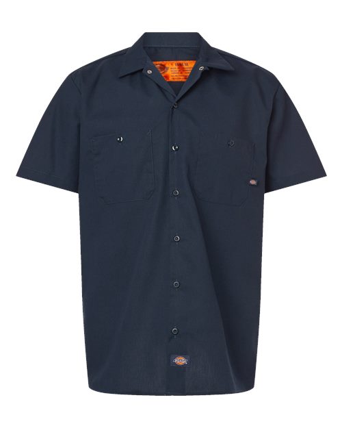 Industrial Short Sleeve Work Shirt | USA Decoration