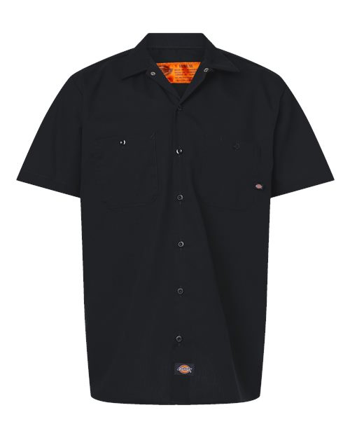 Industrial Short Sleeve Work Shirt - Tall Sizes | USA Decoration