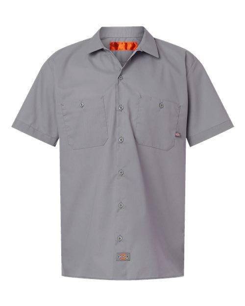 Industrial Short Sleeve Work Shirt - Tall Sizes | USA Decoration