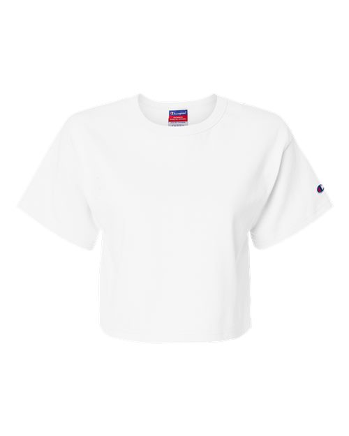 Women's Heritage Jersey Crop Short Sleeve T-Shirt | USA Decoration