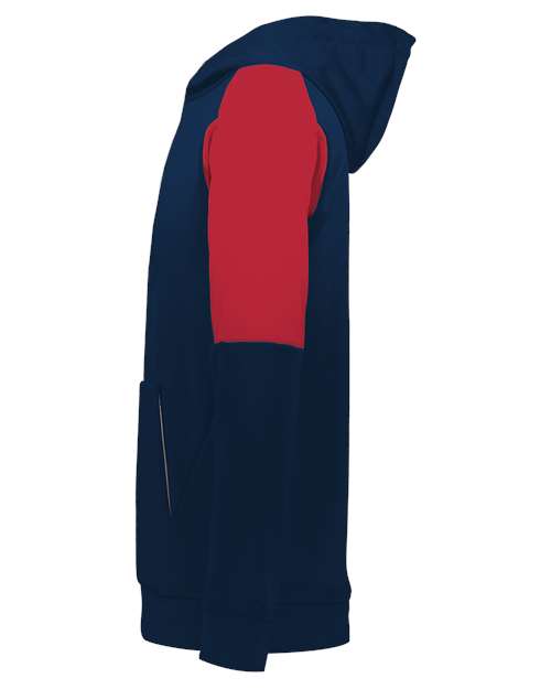 Youth Blue Chip Hooded Sweatshirt | USA Decoration