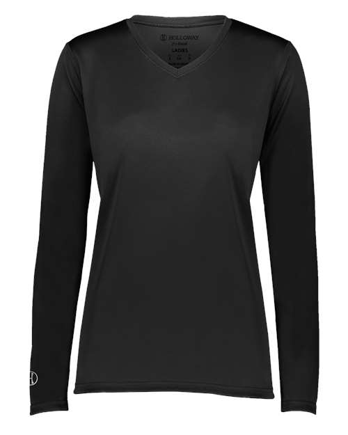 Women's Momentum Long Sleeve V-Neck T-Shirt | USA Decoration