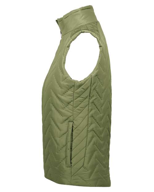 Women's Repreve® Eco Quilted Vest | USA Decoration