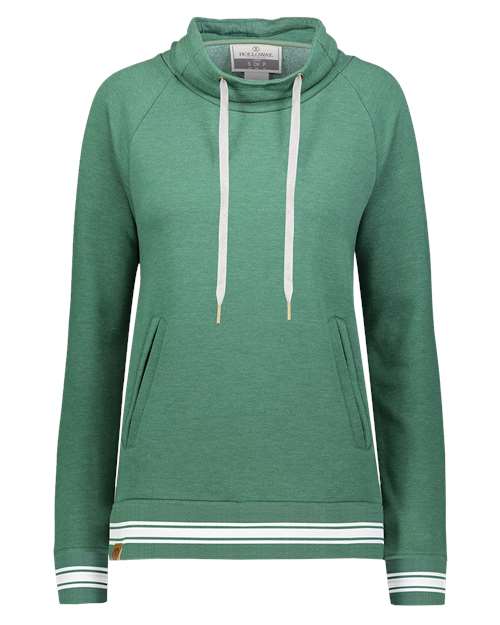Women's All-American Fleece Funnel Neck Sweatshirt | USA Decoration