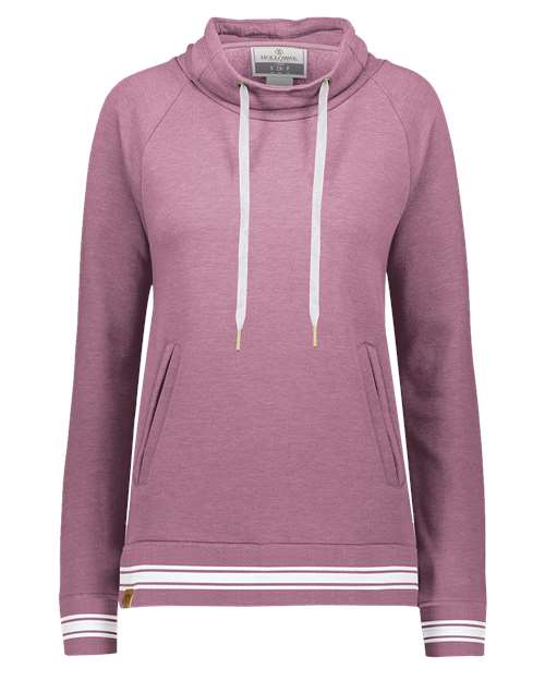 Women's All-American Fleece Funnel Neck Sweatshirt | USA Decoration