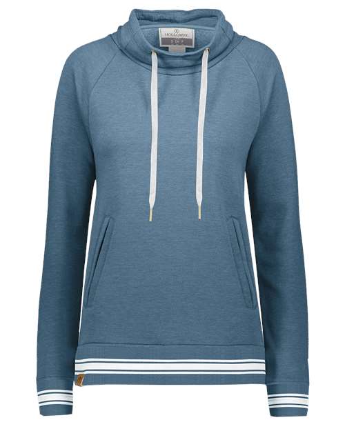 Women's All-American Fleece Funnel Neck Sweatshirt | USA Decoration