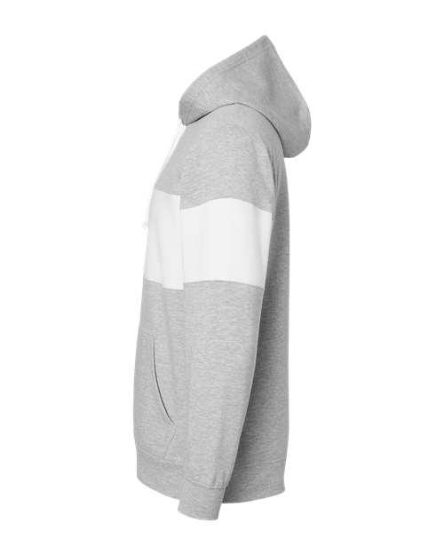 Classic Fleece Colorblocked Hooded Sweatshirt | USA Decoration