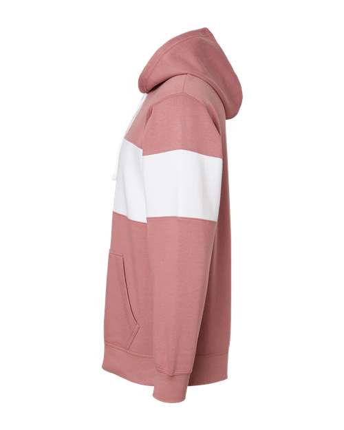 Classic Fleece Colorblocked Hooded Sweatshirt | USA Decoration