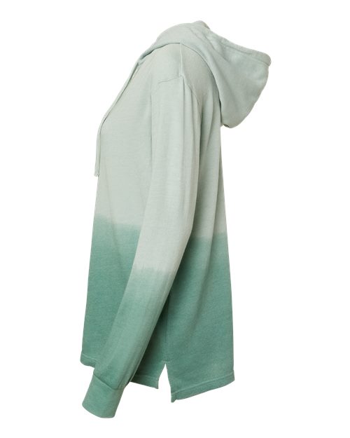 Women's French Terry Ombré Hooded Sweatshirt | USA Decoration