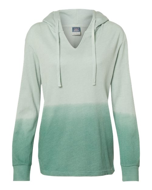 Women's French Terry Ombré Hooded Sweatshirt | USA Decoration