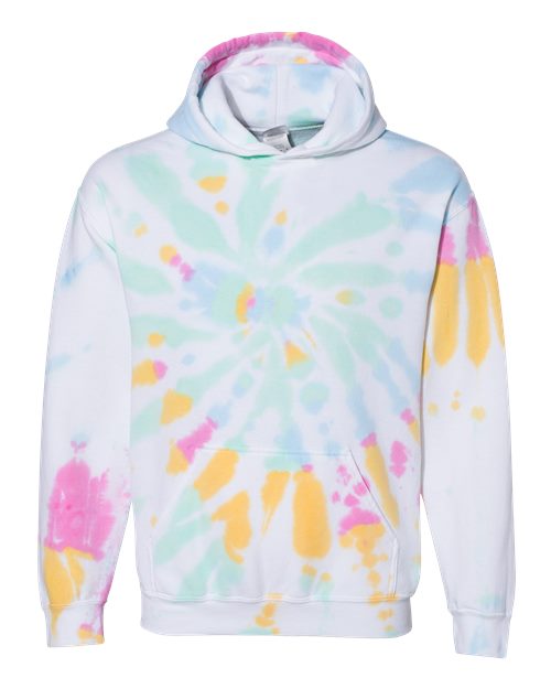 Youth Blended Tie-Dyed Hooded Sweatshirt | USA Decoration