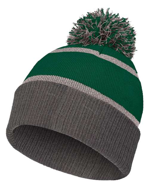 8 1/2" Reflective Knit Beanie | USA Decoration