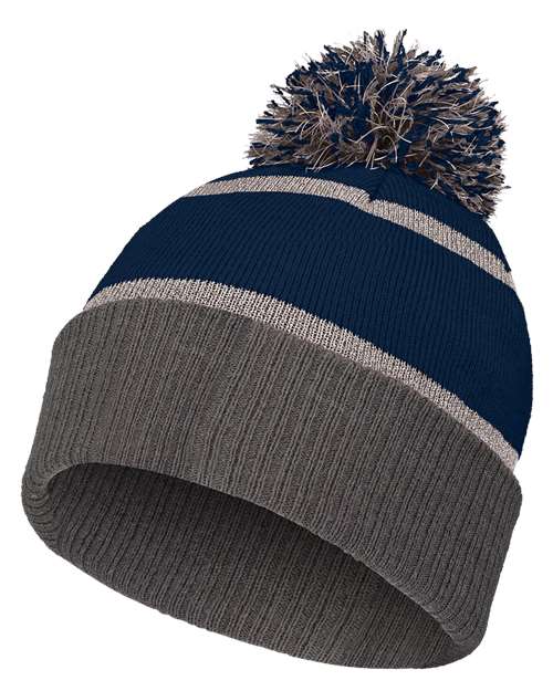 8 1/2" Reflective Knit Beanie | USA Decoration