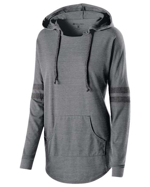 Women's Triblend Hooded Long Sleeve T-Shirt | USA Decoration