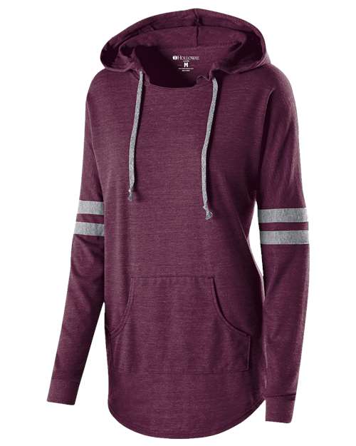 Women's Triblend Hooded Long Sleeve T-Shirt | USA Decoration