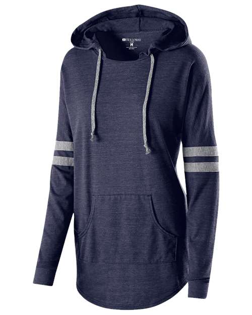 Women's Triblend Hooded Long Sleeve T-Shirt | USA Decoration