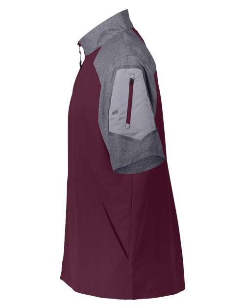 Raider Short Sleeve Quarter-Zip | USA Decoration