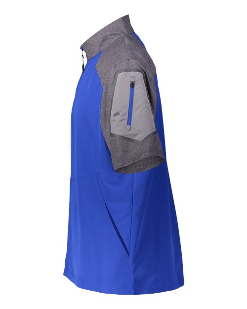 Raider Short Sleeve Quarter-Zip | USA Decoration