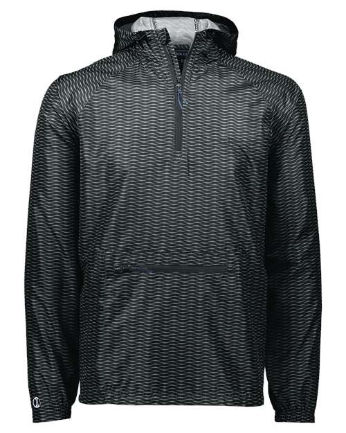 Range Hooded Packable Quarter-Zip Jacket | USA Decoration