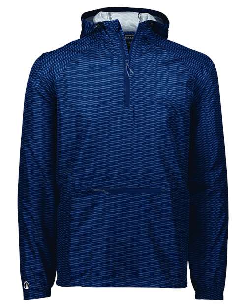 Range Hooded Packable Quarter-Zip Jacket | USA Decoration