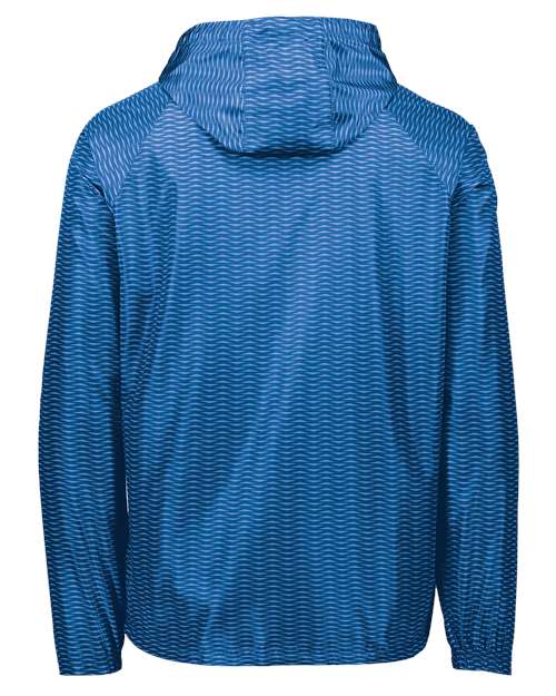 Range Hooded Packable Quarter-Zip Jacket | USA Decoration
