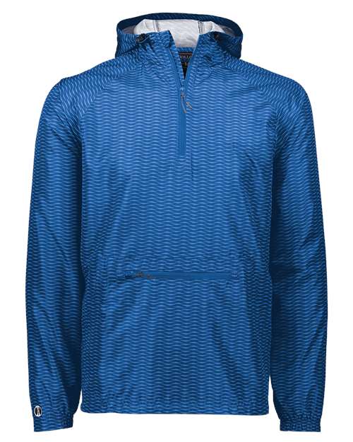 Range Hooded Packable Quarter-Zip Jacket | USA Decoration