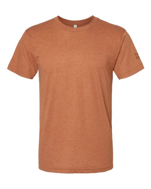 Triblend Track Short Sleeve Tee | USA Decoration