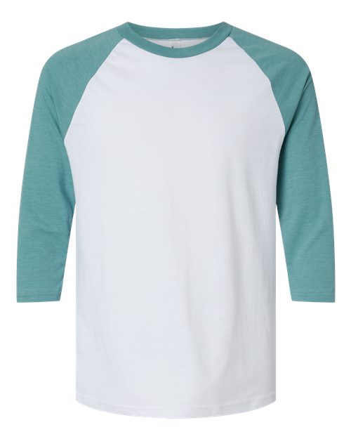 CVC Three-Quarter Sleeve Tee | USA Decoration