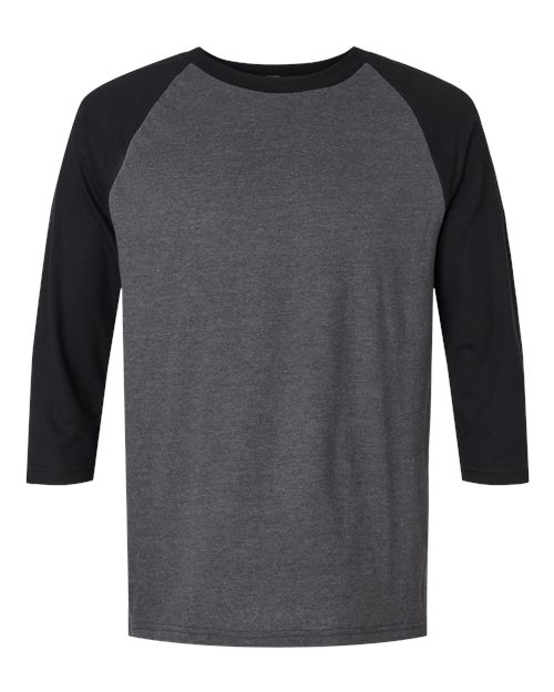 CVC Three-Quarter Sleeve Tee | USA Decoration