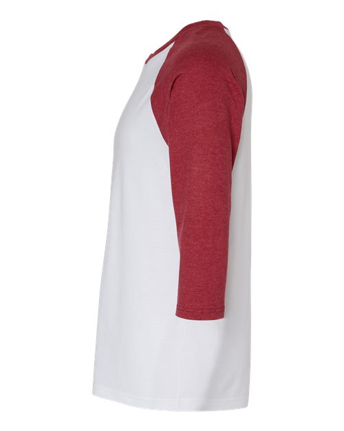 CVC Three-Quarter Sleeve Tee | USA Decoration