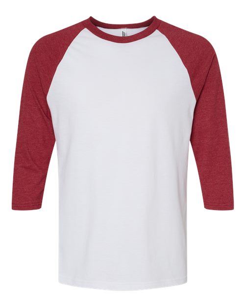 CVC Three-Quarter Sleeve Tee | USA Decoration