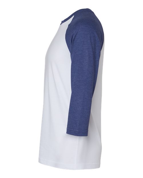 CVC Three-Quarter Sleeve Tee | USA Decoration