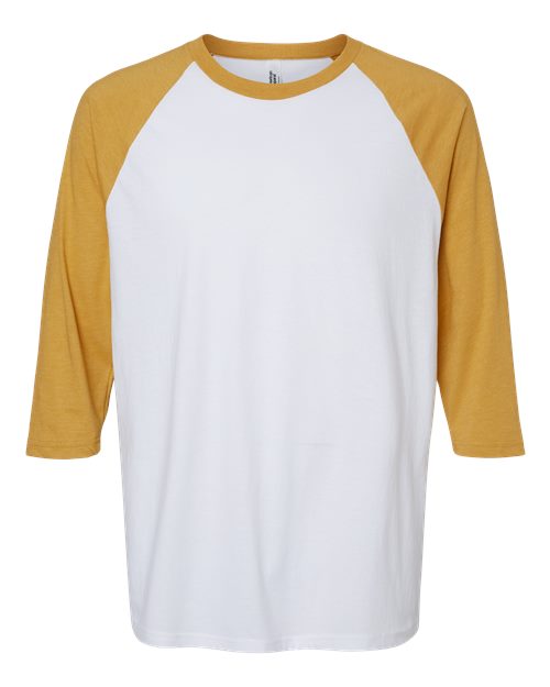 CVC Three-Quarter Sleeve Tee | USA Decoration