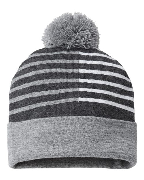 USA-Made Half Color Beanie | USA Decoration