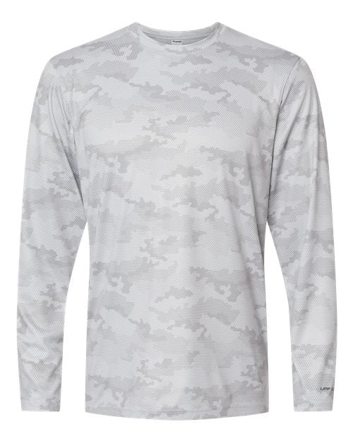 Pompano Performance Camo Long Sleeve T-Shirt | USA Decoration
