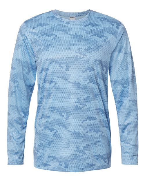 Pompano Performance Camo Long Sleeve T-Shirt | USA Decoration