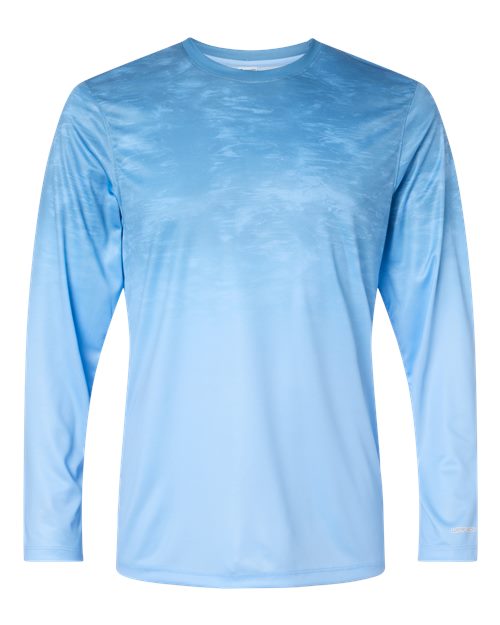 Montauk Oceanic Fade Performance Long Sleeve T-Shirt | USA Decoration