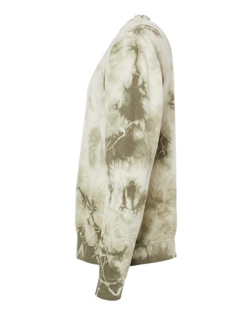 Midweight Tie-Dyed Crewneck Sweatshirt | USA Decoration