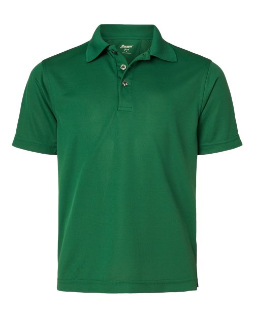 Youth Saratoga Performance Mini Mesh Polo | USA Decoration