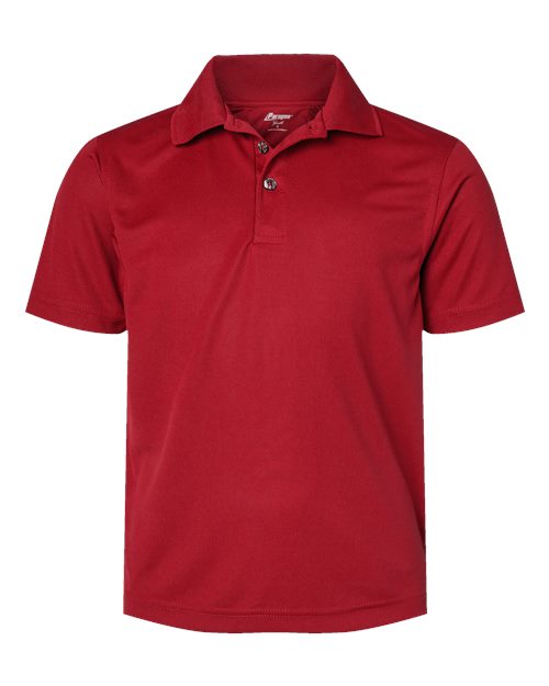 Youth Saratoga Performance Mini Mesh Polo | USA Decoration