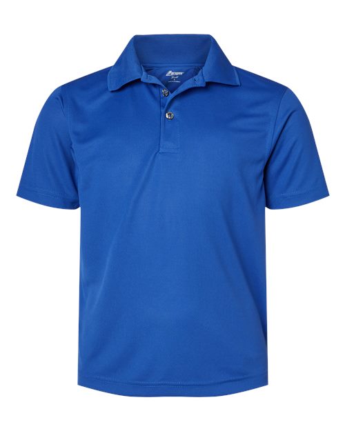 Youth Saratoga Performance Mini Mesh Polo | USA Decoration
