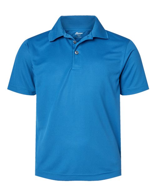 Youth Saratoga Performance Mini Mesh Polo | USA Decoration