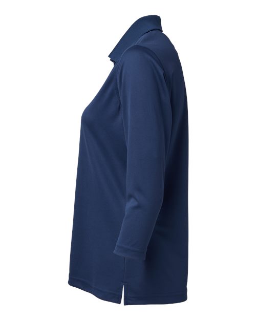 Women's Lady Palm Three-Quarter Sleeve Polo | USA Decoration
